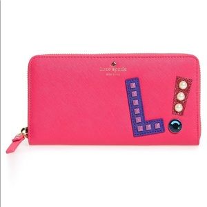 Kate Spade Hartley Lane Lacey “L” Wallet